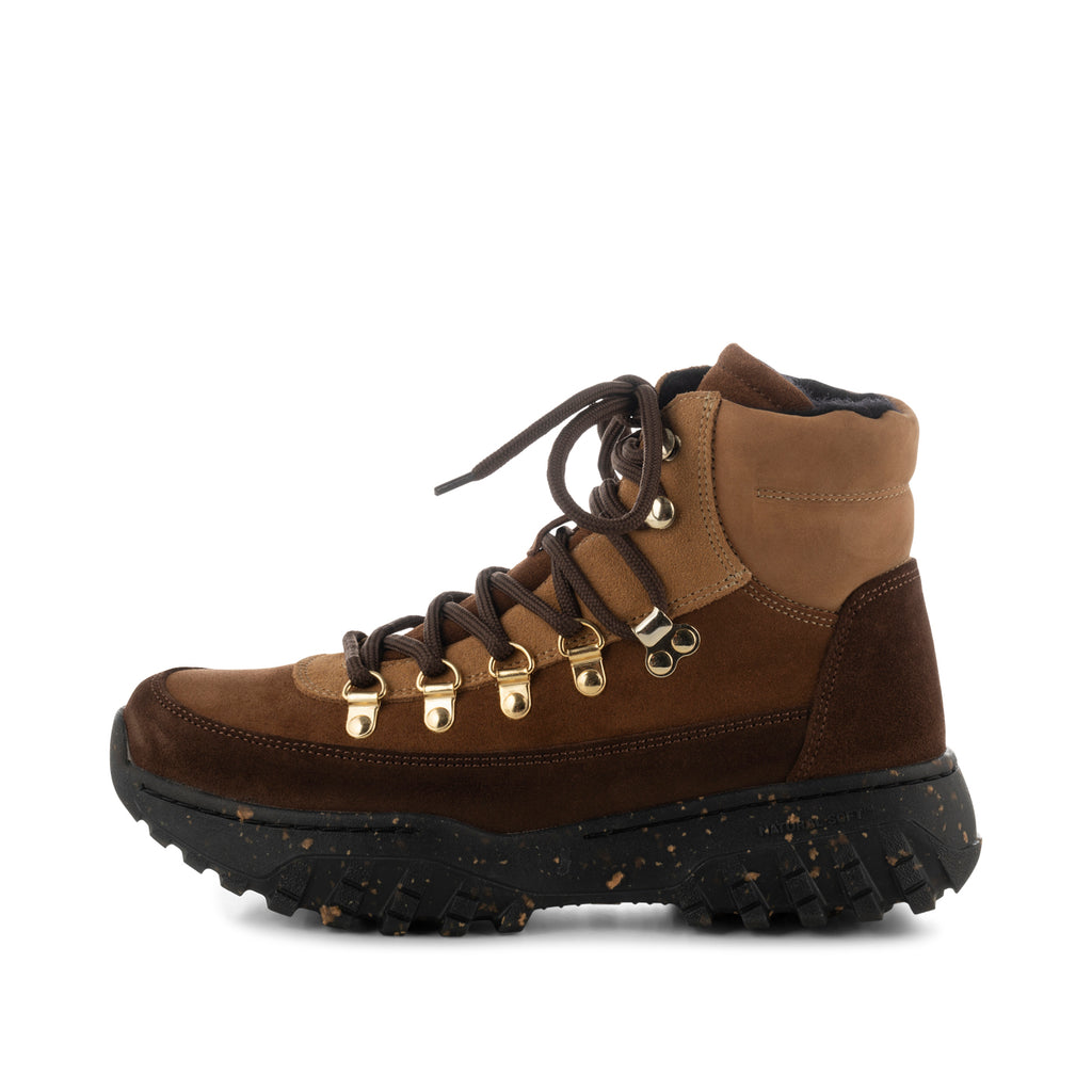 Iris Track Multi Suede Brown Multi