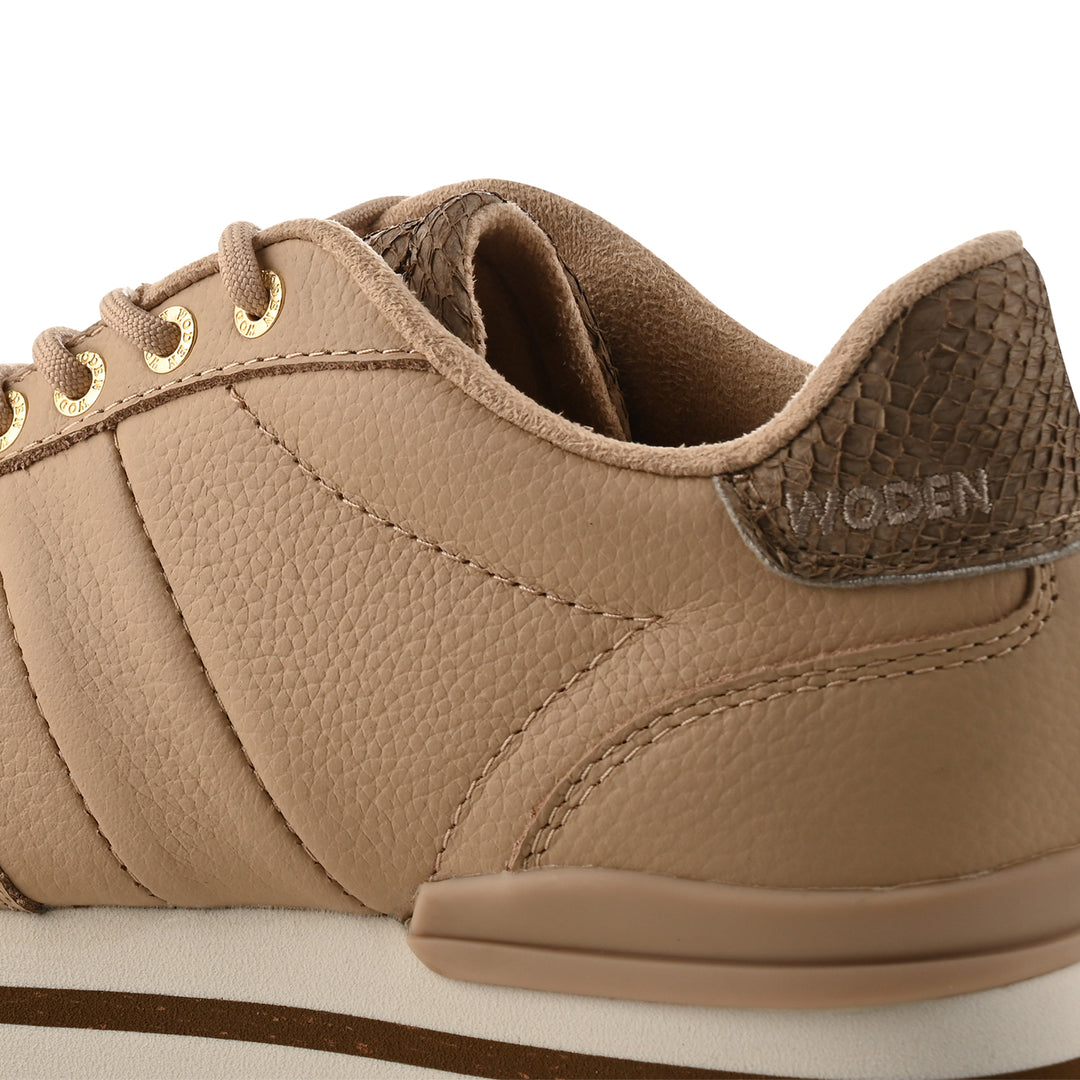 Nora III Full Leather Plateau - Coffee Cream – woden.com