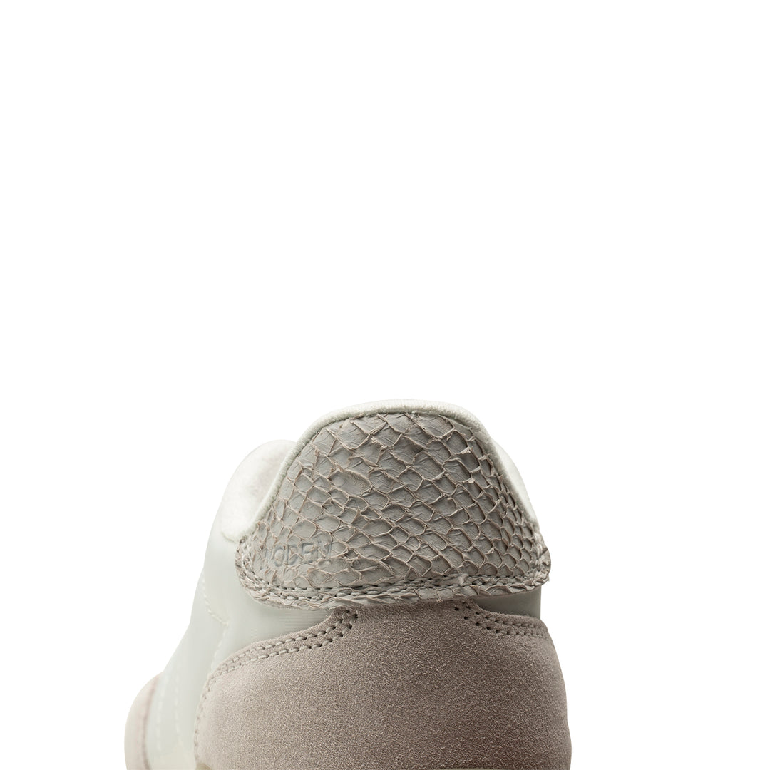 Nora III Leather Plateau - Blanc de Blanc – woden.com
