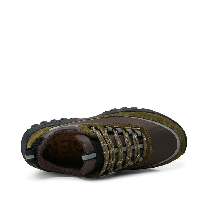 23SS NICENESS LOWE　OLIVE×BLACK Tessa_Low_Waterproof-Sneakers-