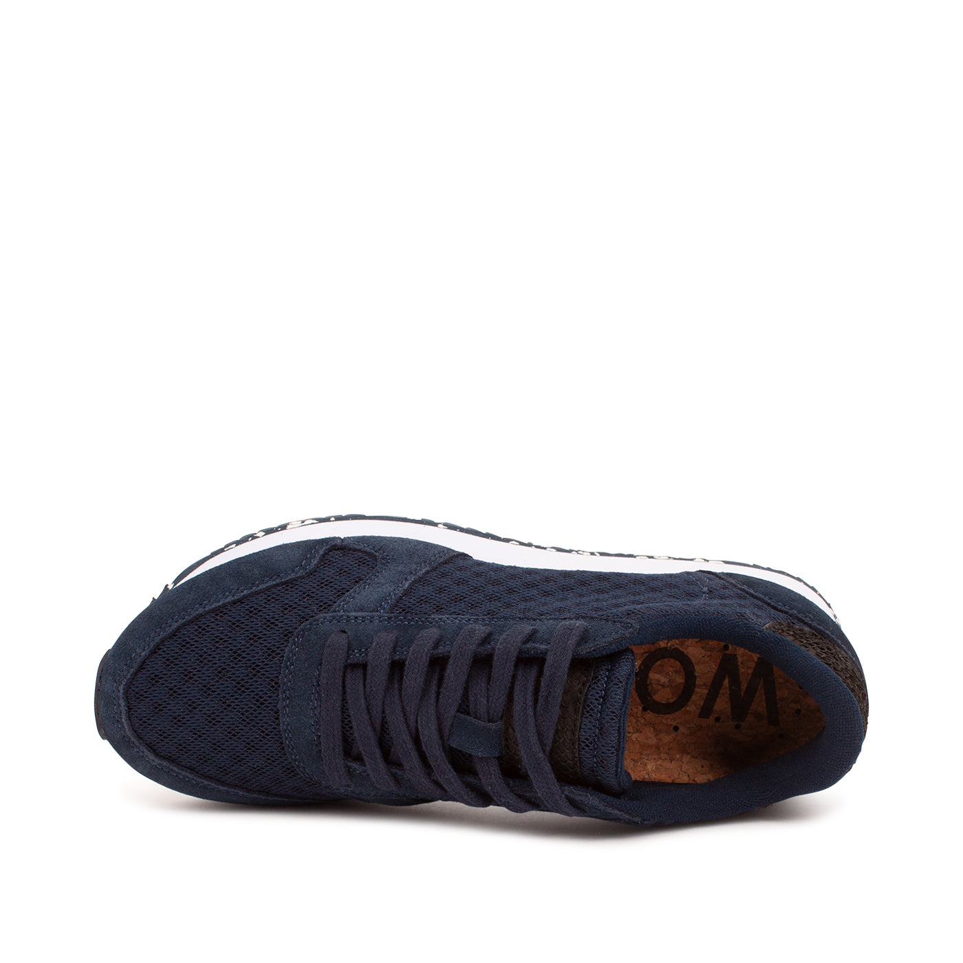 Ydun Suede Mesh II - Navy â woden.com