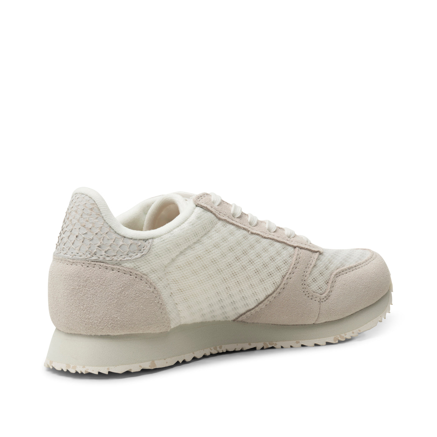 Ydun Suede Mesh II - Blanc de Blanc â woden.com